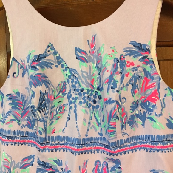 NEW Lilly Pulitzer Mila Shift Dress Fruity Monkey - Picture 3 of 4